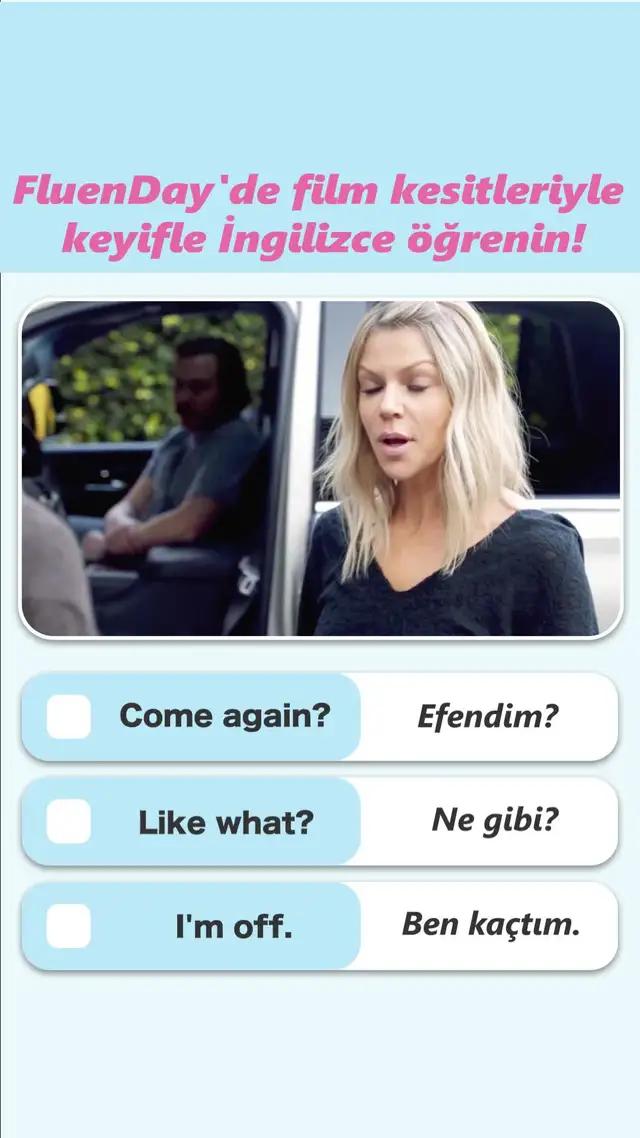 Gerçek İngilizce bu uygulamada! Günde sadece 10 dakikada verimli bir şekilde öğrenin! 