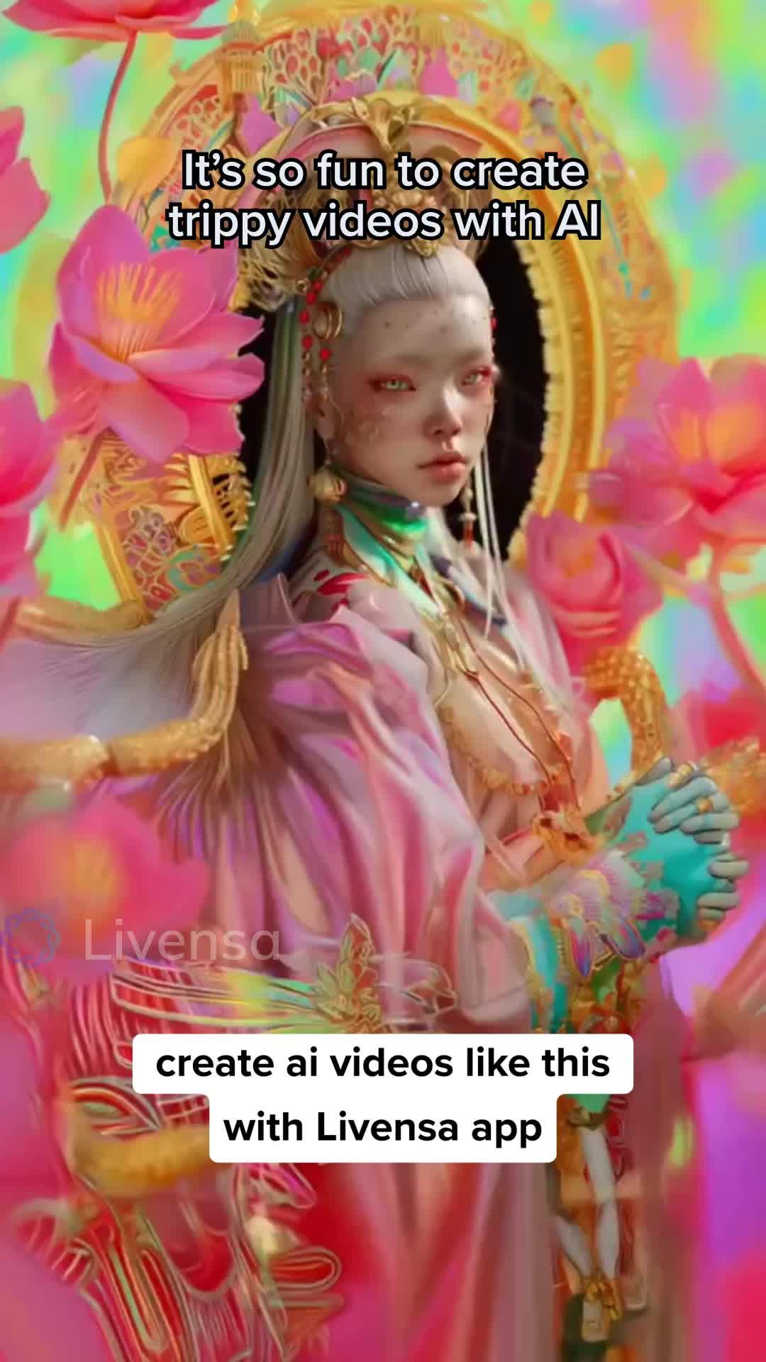 Create Al videos with your own words on mobile