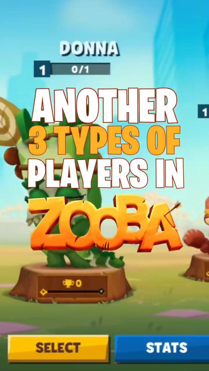➤ Download Zooba right now: Link in Bio! Another 3 types of players in Zooba! The last one is amazing!   #zooba #zoobagame #MobileGaming #casualgames