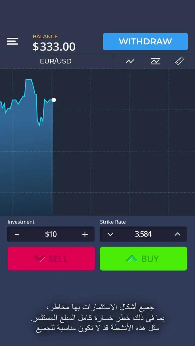مبلغ 10,000$ تجريبي مجاني