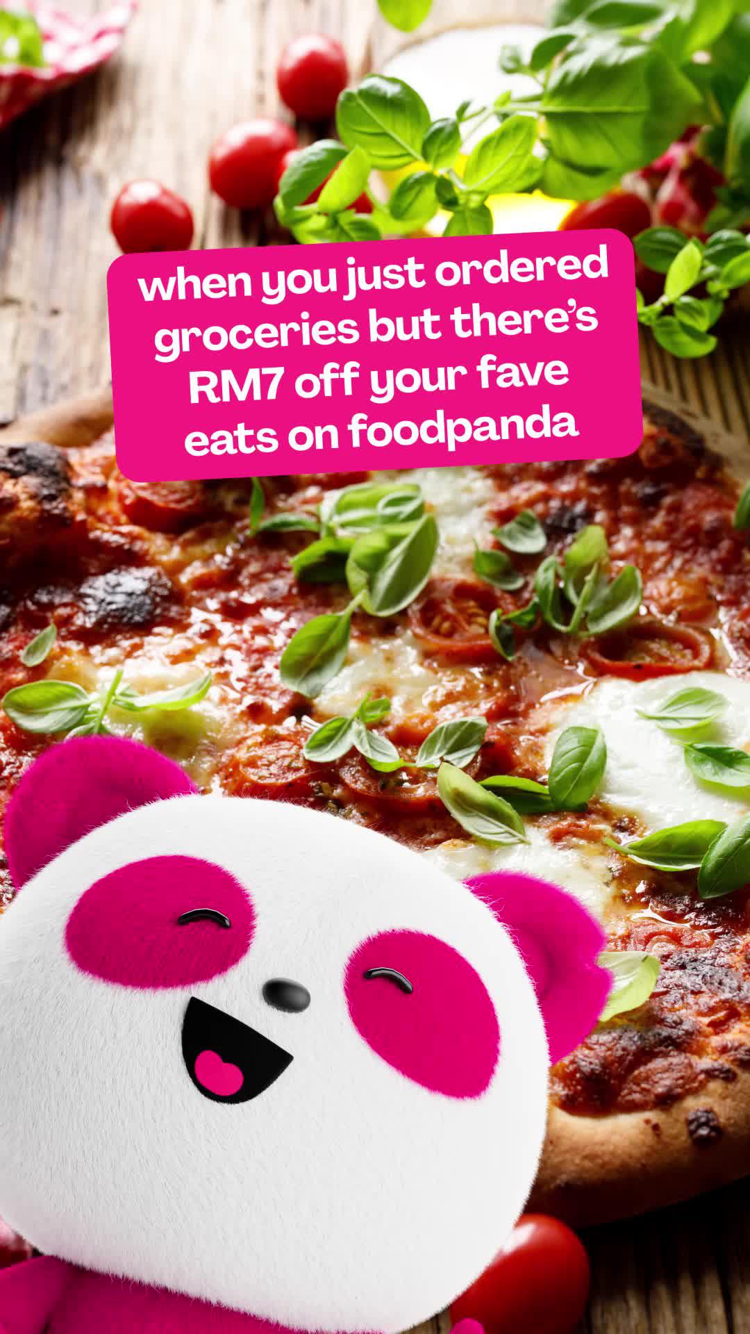When in doubt, just foodpanda it!