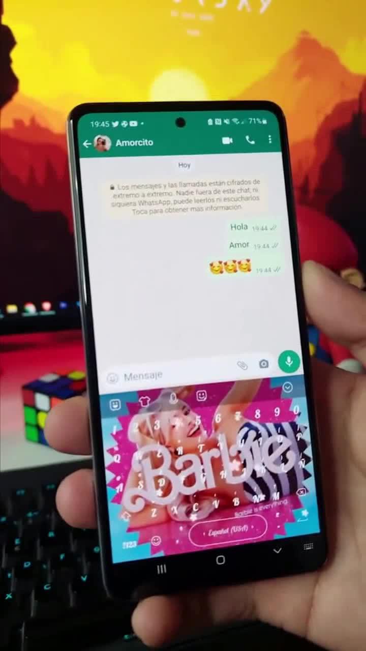 Best Fonts Keyboard: Themes & Emoji Images and Marketing Description. Try it on your phone now!