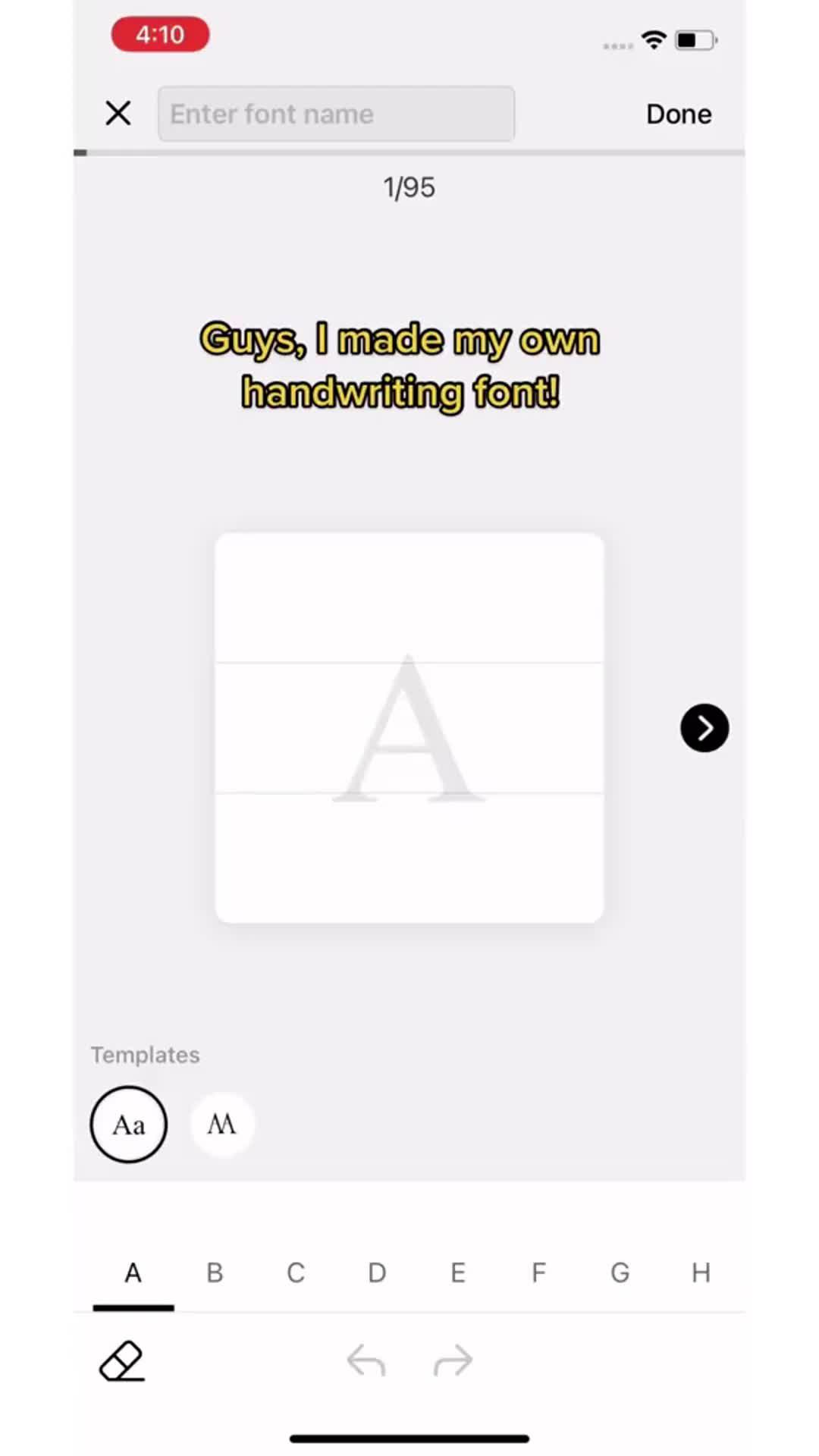 Download free unique font keyboard now!