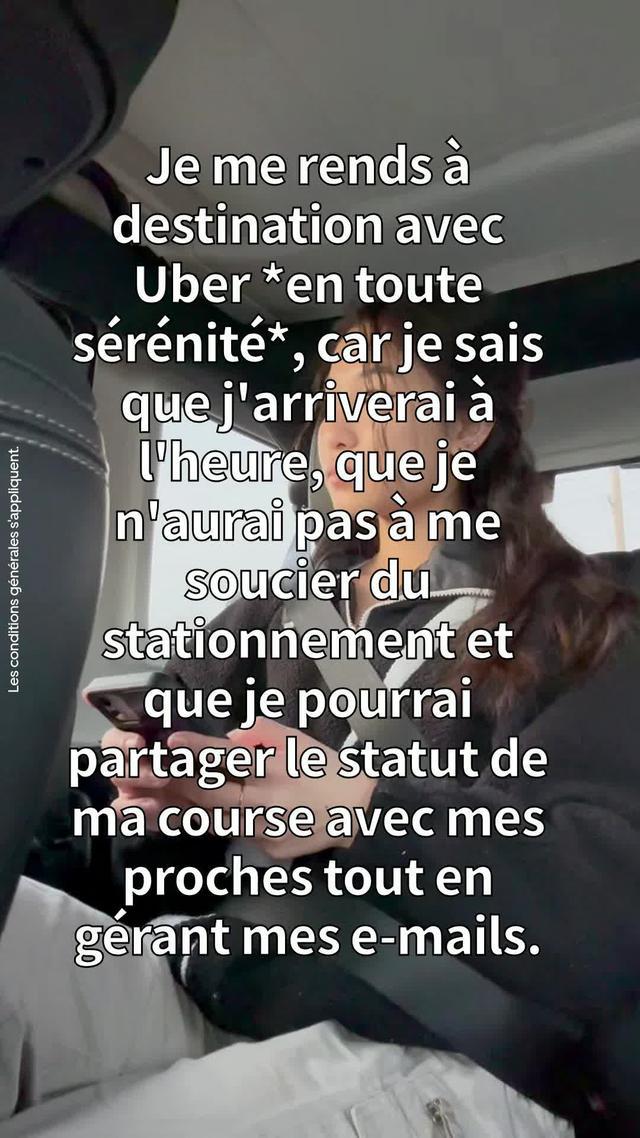 Allez où vous voulez avec l'application Uber 🤳🚙