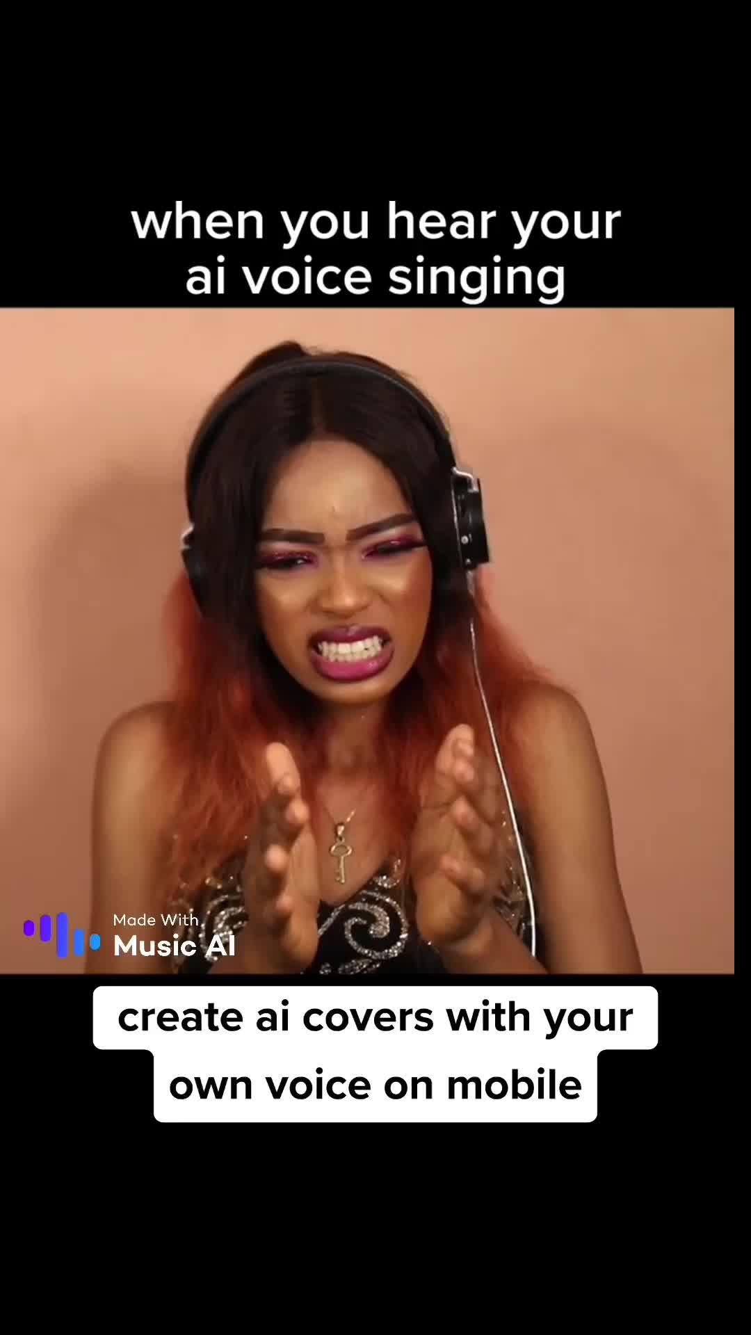 Create AI covers with your own voice on mobile