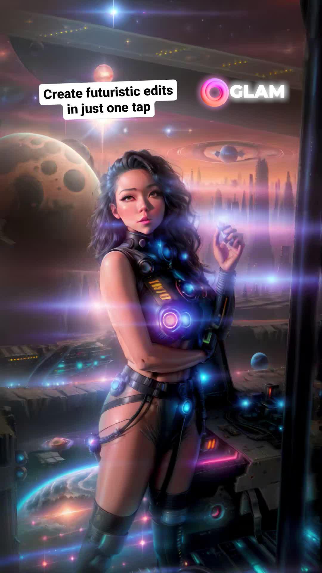 Easy-to-make exclusive AI effects with one app