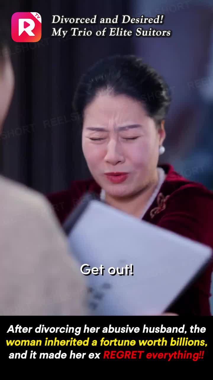 You've just divorced... How did three men suddenly show up and propose to you?