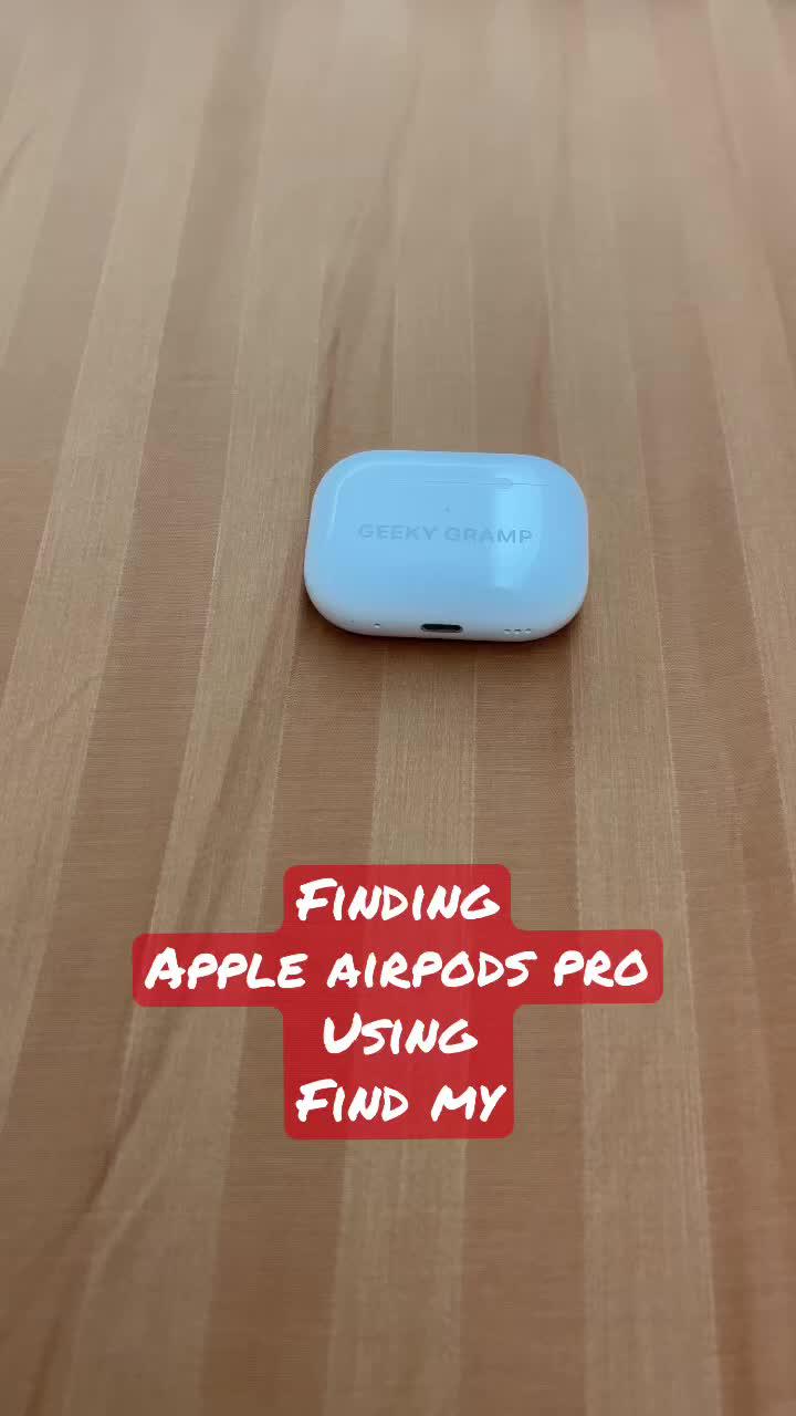 My airpods won't disappear anymore because I can find them anywhere with this app