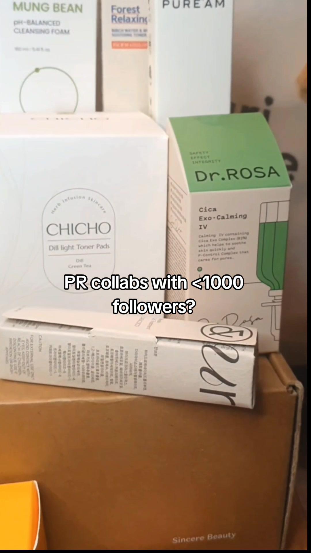 Can I get PR collaborations with less than 1000 followers? 👉  Yes, join Nuri Lounge, collaborate with Korean brands, and meet other creators! @Nurilounge US @NURILOUNGE  #smallcreator #fyp #koreanskincare #skincare #ugcreator #microinfluencer  #howtogetpackages #freeskincare #collab #influencer #korea