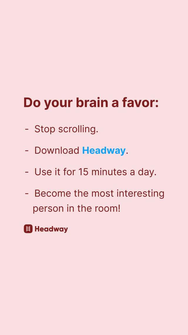 Use the Headway app to accept the challenge of change. Start your FREE trial today!