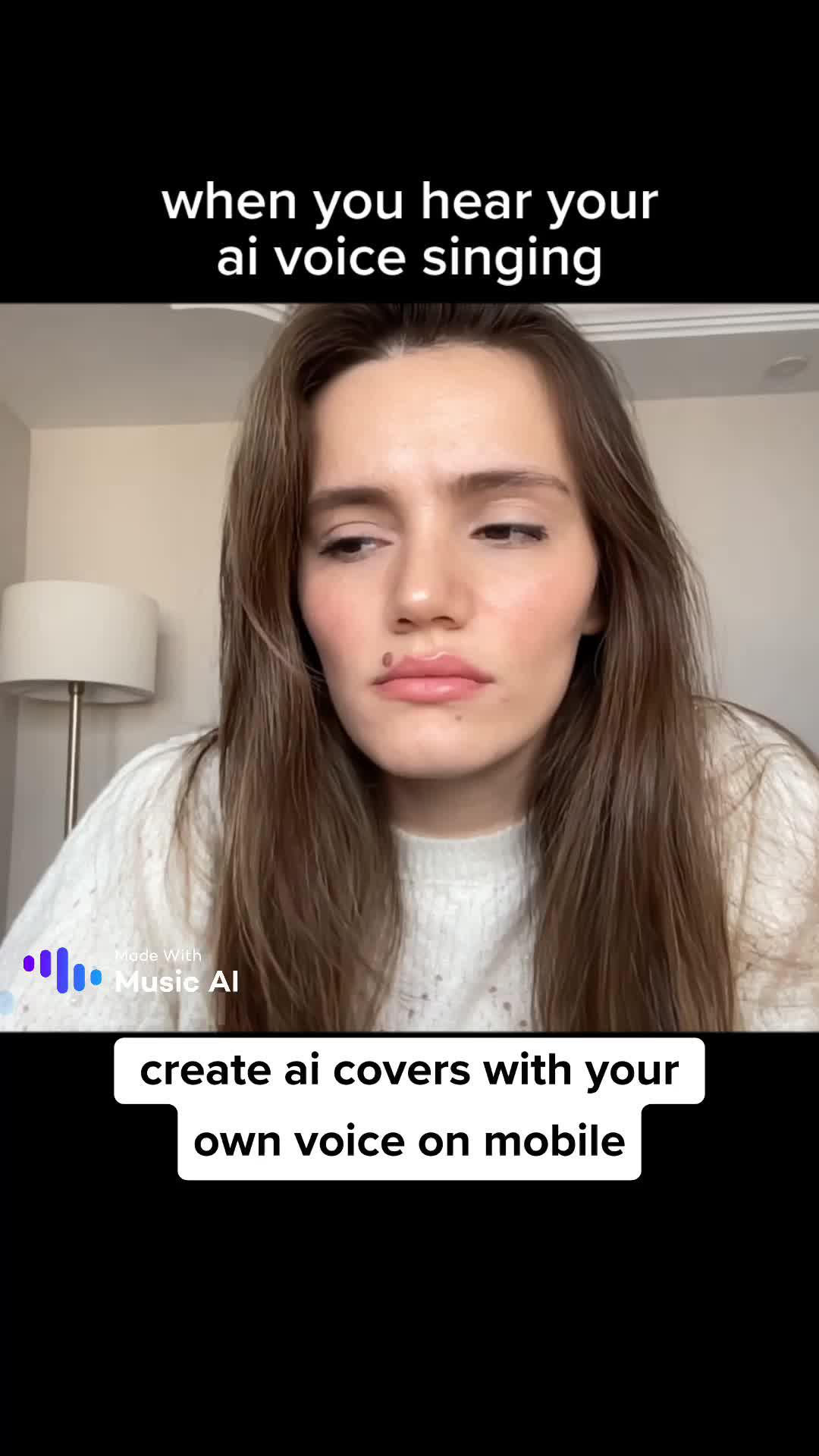 Create AI covers with your own voice on mobile