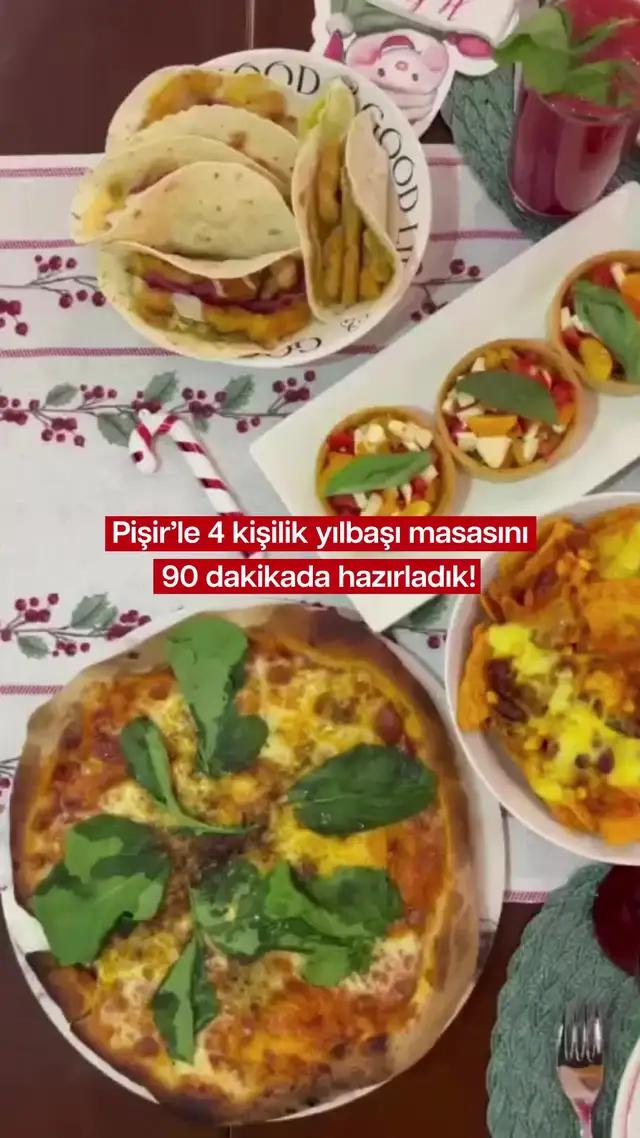 Yılbaşı sofralarını Pişir'le!