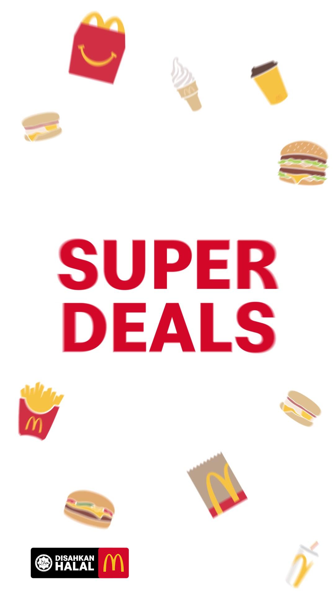 Rugi tau kalau tak pakai App McD!  🍦Pengguna baru dapat Kon Sundae PERCUMA 💰500 Mata Bonus PERCUMA 🛵McDelivery PERCUMA  🎁Ganjaran PERCUMA  Muat turun sekarang untuk menikmati semua ini! #AppMcDonalds #SuperDeals #Percuma #tawaran #penggunabaru #AppMcD #matapercuma #KonSundae #mcdelivery
