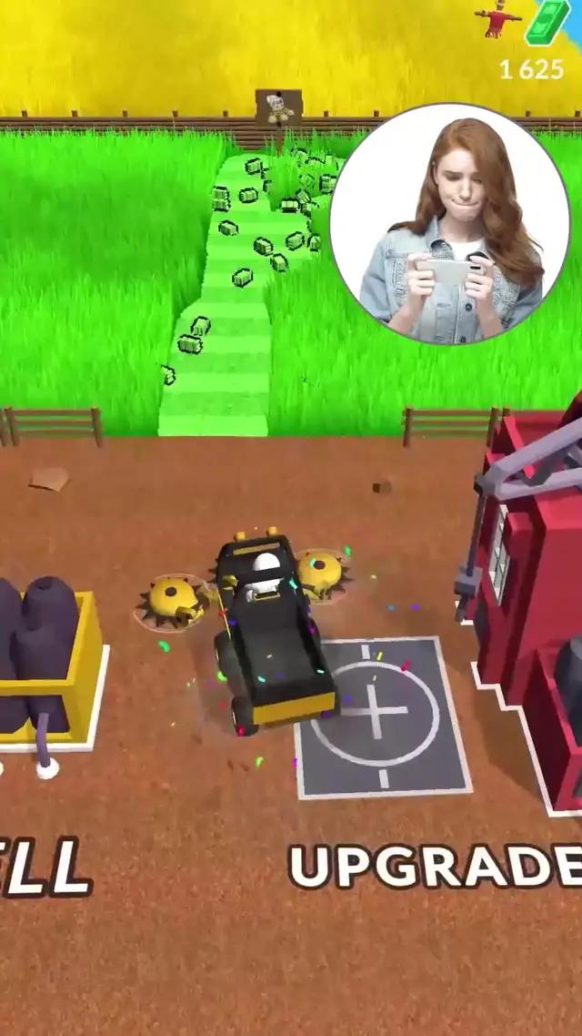 3D mowing simulator