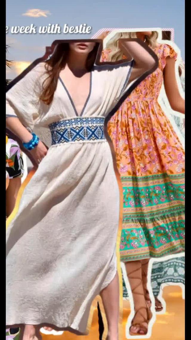 Help me pick my dresses for vacation!