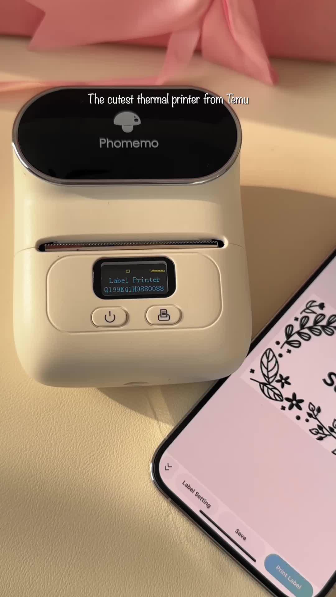 I love this thermal printer so much🔥probably the best purchase I have ever made 😫Get ready for @temu deals! ❤ 🎁#temufinds #temu #temushopping #temuhaul #foryou #fyp #trending #shopping