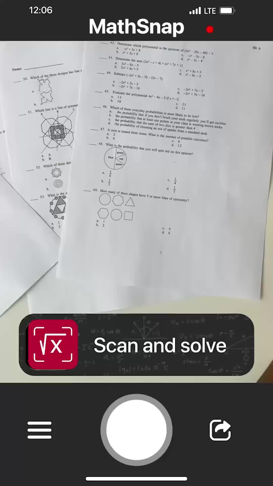 AI Math Problem Solver!