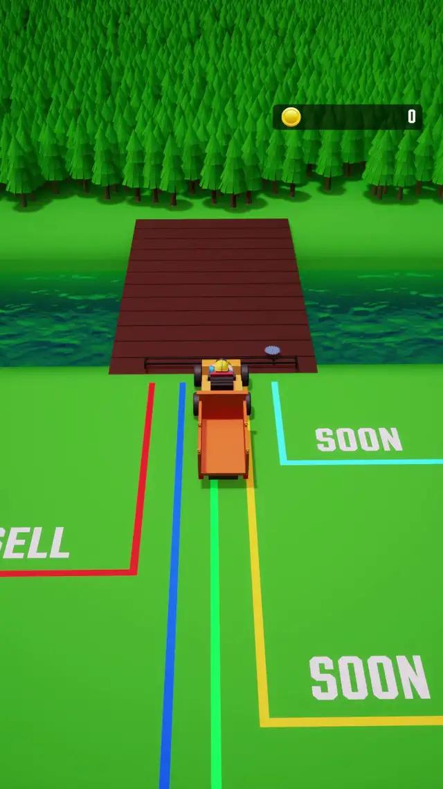 Build up your Lumber Mill to create your empire!