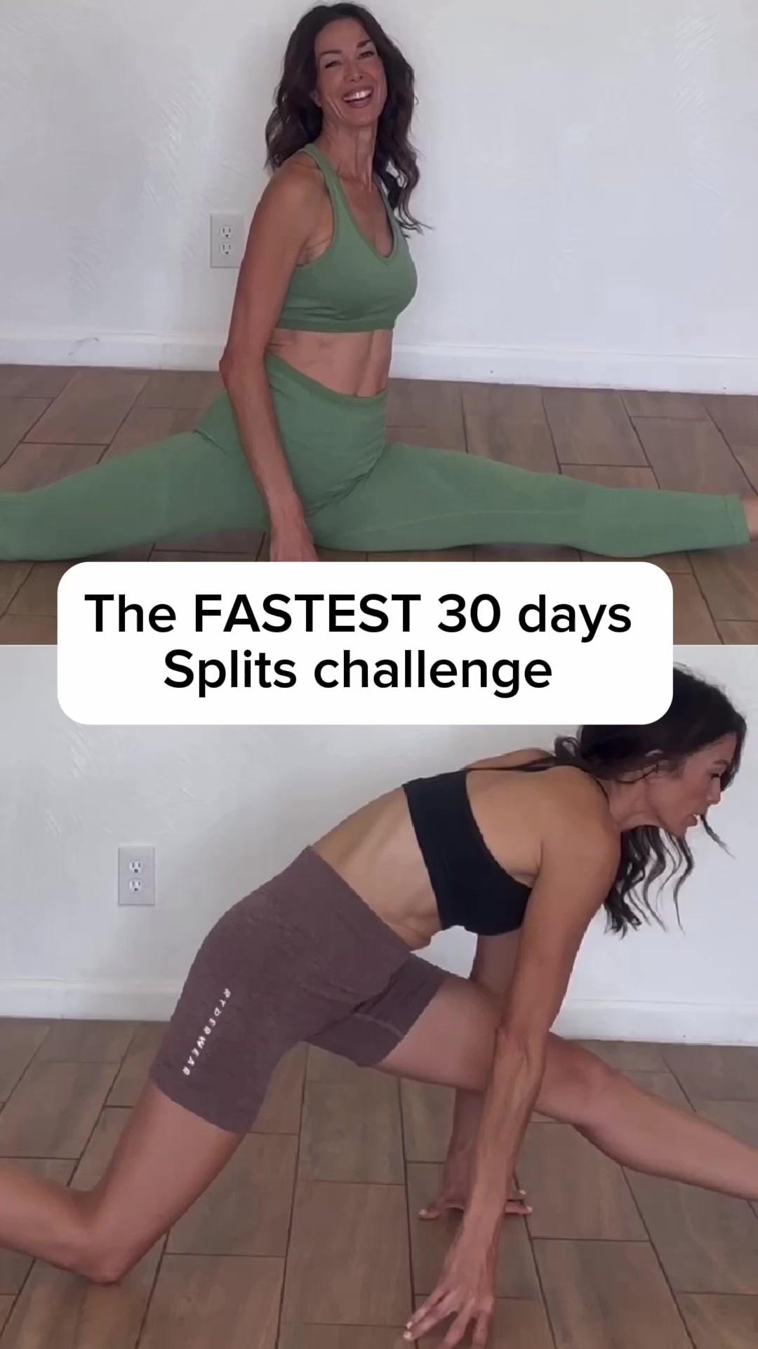 How to do the splits in just 30 days!