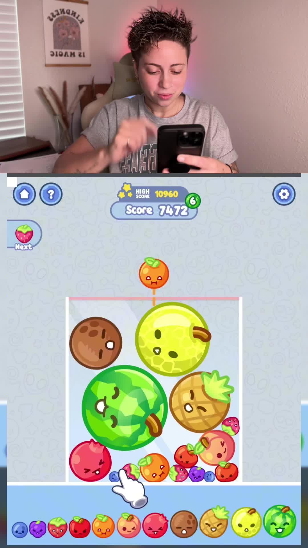 Can you reach the watermelon?