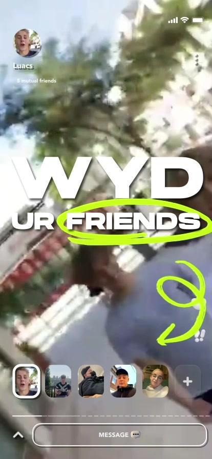 See what your friends are doing right now. With a tap, you can send a WYD to any of your friends. Only on #frogapp #fyp #foryou #foryoupage