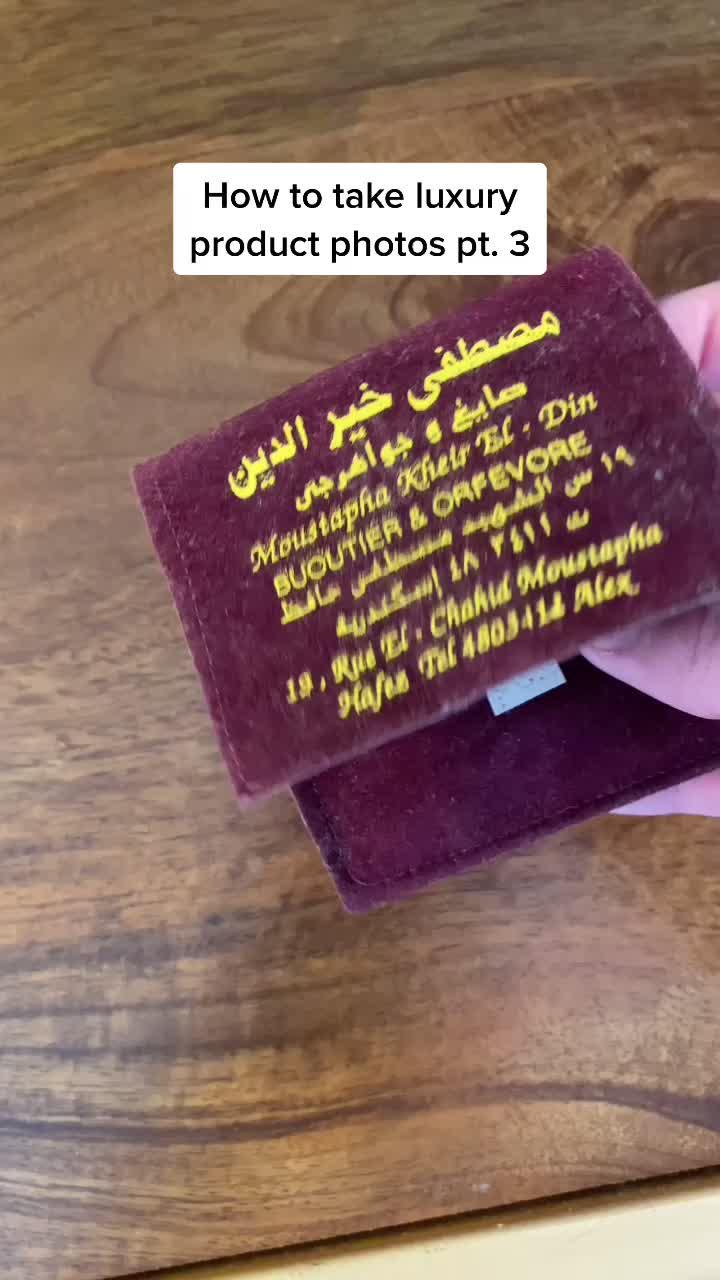 How to take luxury product photos! #fyp #productphotography #jewelrybusiness #smallbusiness