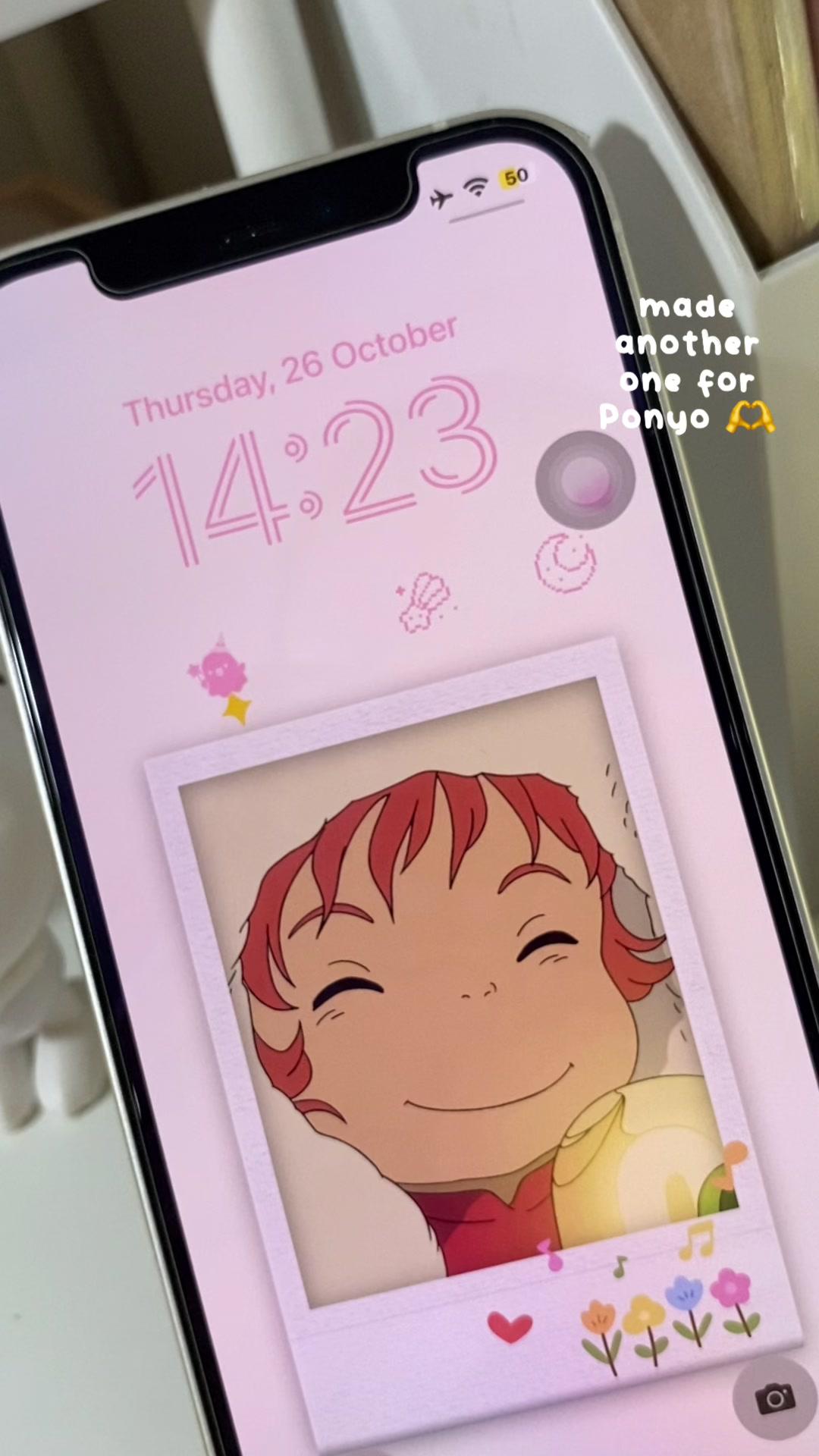 Cute widget app for your phone 🎨 #micowidget #widgetapp #iphone #homescreensetup #lockscreenwallpaper #wallpaper #ghiblilovers