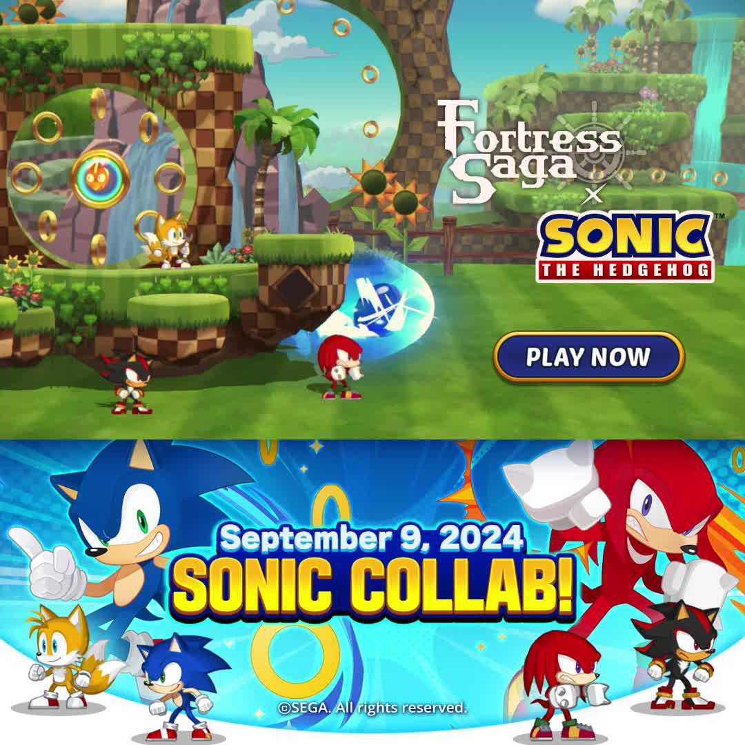 Get "Tales" free! Speed into Action with Sonic! Fortress Saga X SONIC Ultimate Collaboration!