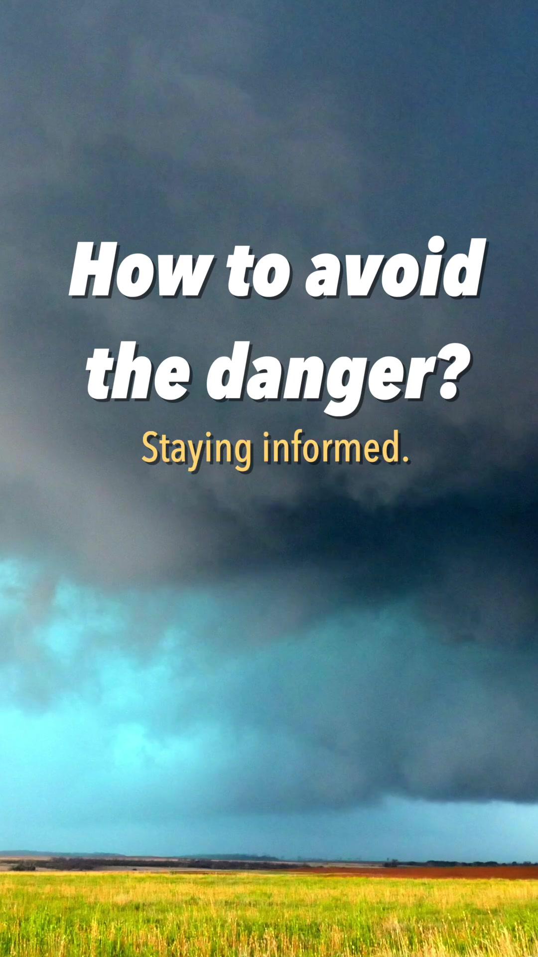 Obvious but needs to be said: the best way to avoid danger on the road with tornadoes is to know when you shouldn’t be there in the first place. Be sure to download @Clime for a reliable source of tornado warnings and radar. #weather #nature #weathersafety #science #tornado #tornadowarning #climeapp #climepartner