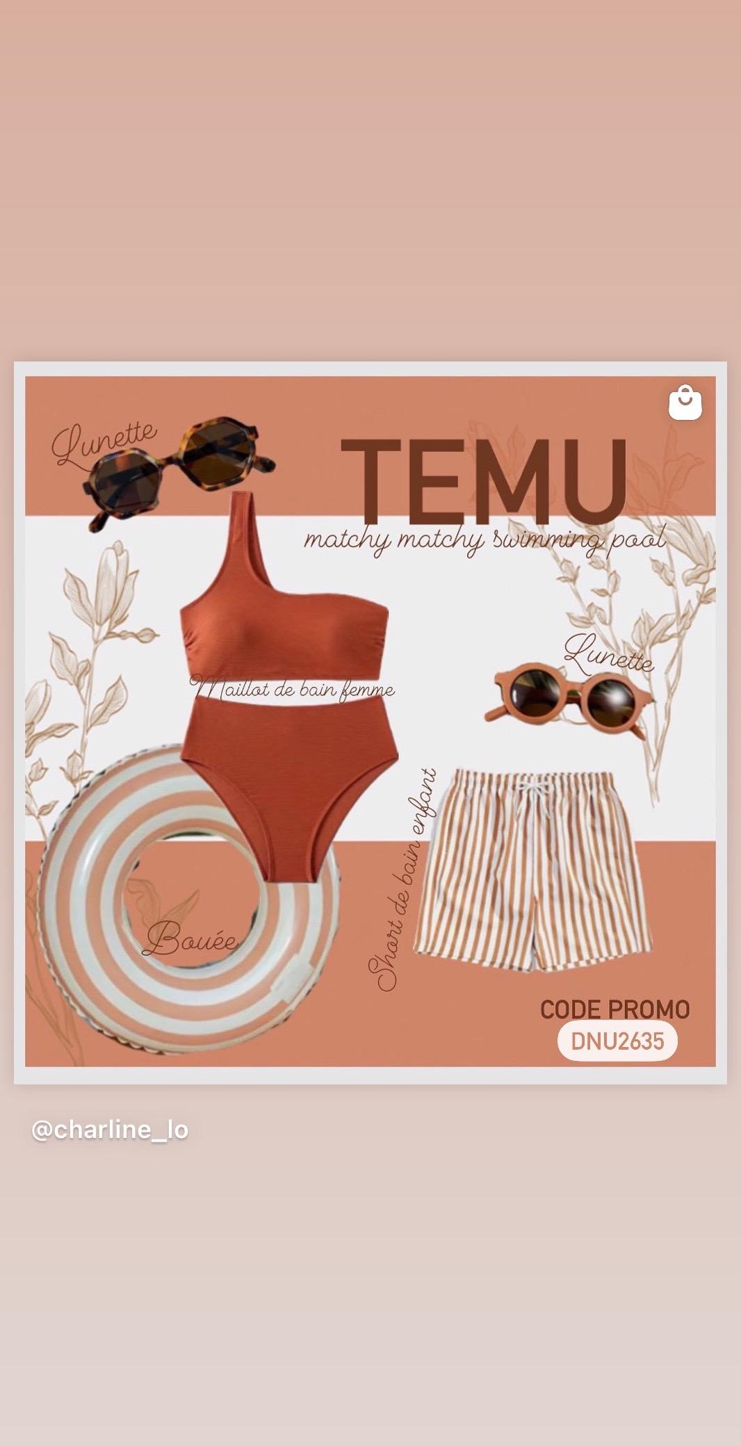 Profitez toujours de mon code promo dnu2635 Valable sur tout le site, le lien est en bio  https://temu.to/m/egunl9p9vqd #temu #shoptemu #ete @Temu 