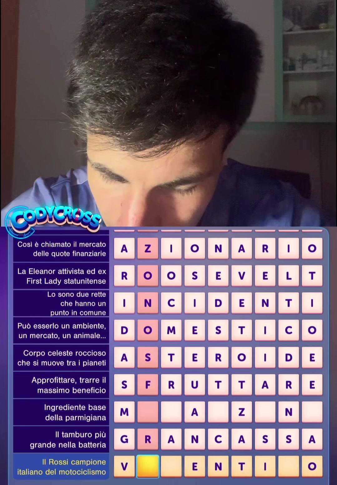 #puzzle #trivia #challenge #game #stop2 #nomicosecitta2 #nomicosecitta #stop #everydaypuzzles #codycross #stopgame #wordlanes #stopgame #mobilegame #password #connessioni #cladder #anygram #parolasegreta #arcade #rispostecomuni #foryou #perte