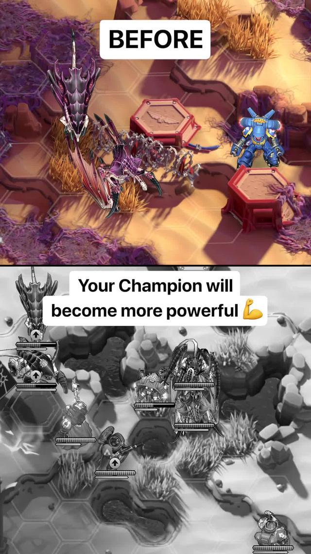 Battle merciless foes and collect champions in Warhammer 40,000: Tacticus!