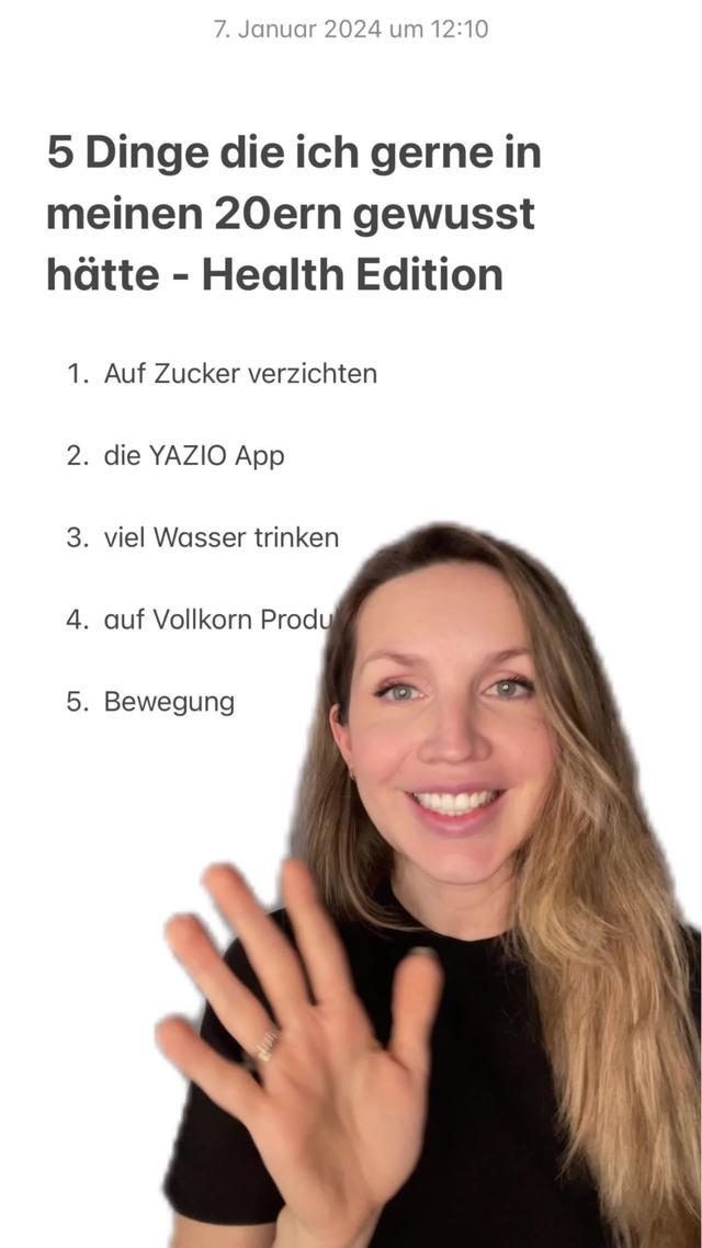 Finde gesunde Essgewohnheiten mit YAZIO