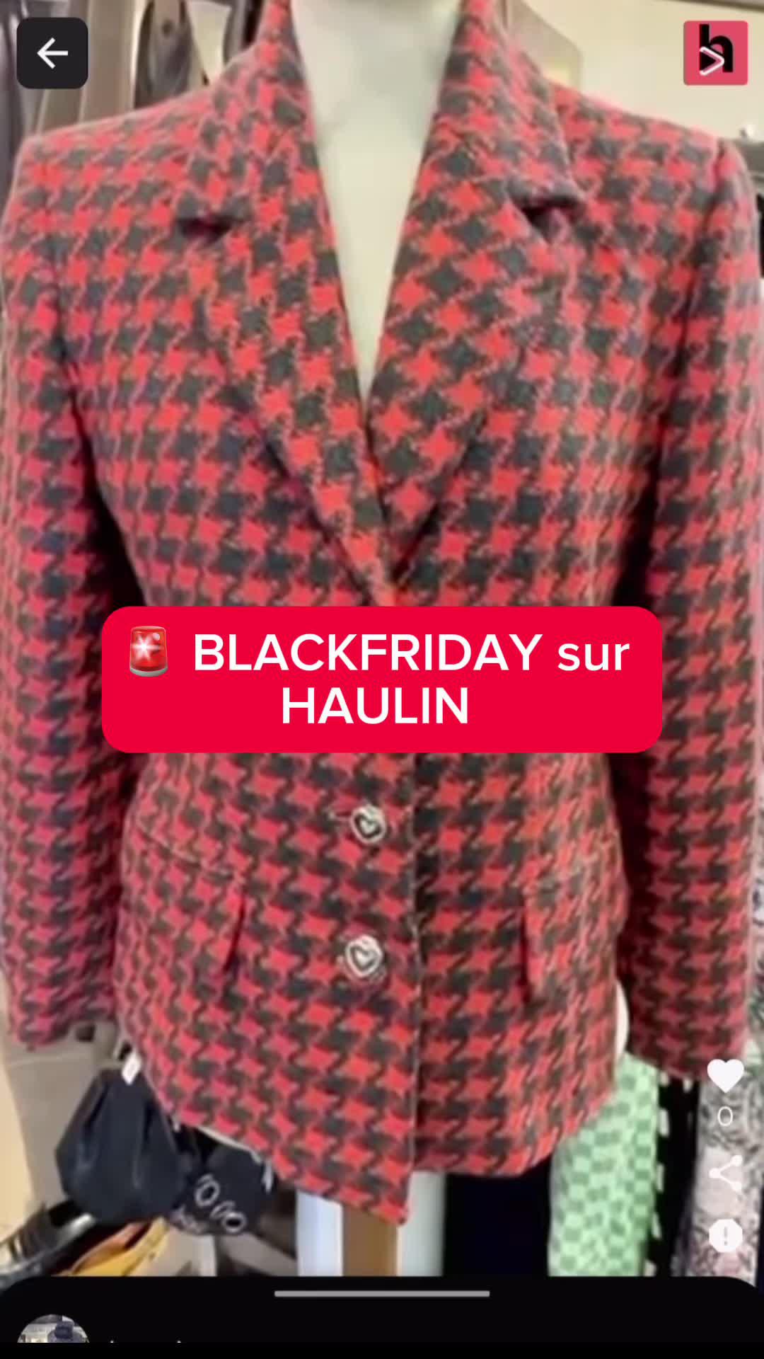 Black Friday ou plutôt GREENFRIDAY sur Haulin du Vendredi 24/11 et pendant 48heures ! Retrouve des pièces sélectionnés par des influenceurs mode, une sélection d'articles Vintage, Luxe et Marques Tendance provenant de nos partenaires !  On se retrouve Vendredi sur Haulin !  #haulin  #blackfriday  #promotion  #promotions  #greenfriday  #secondemain  #vintage  #luxe  #fashion  #fashiontok #foryou #fyp #fypシ #pourtoi  @eljead @lila.inspo @sarah.kassmi
