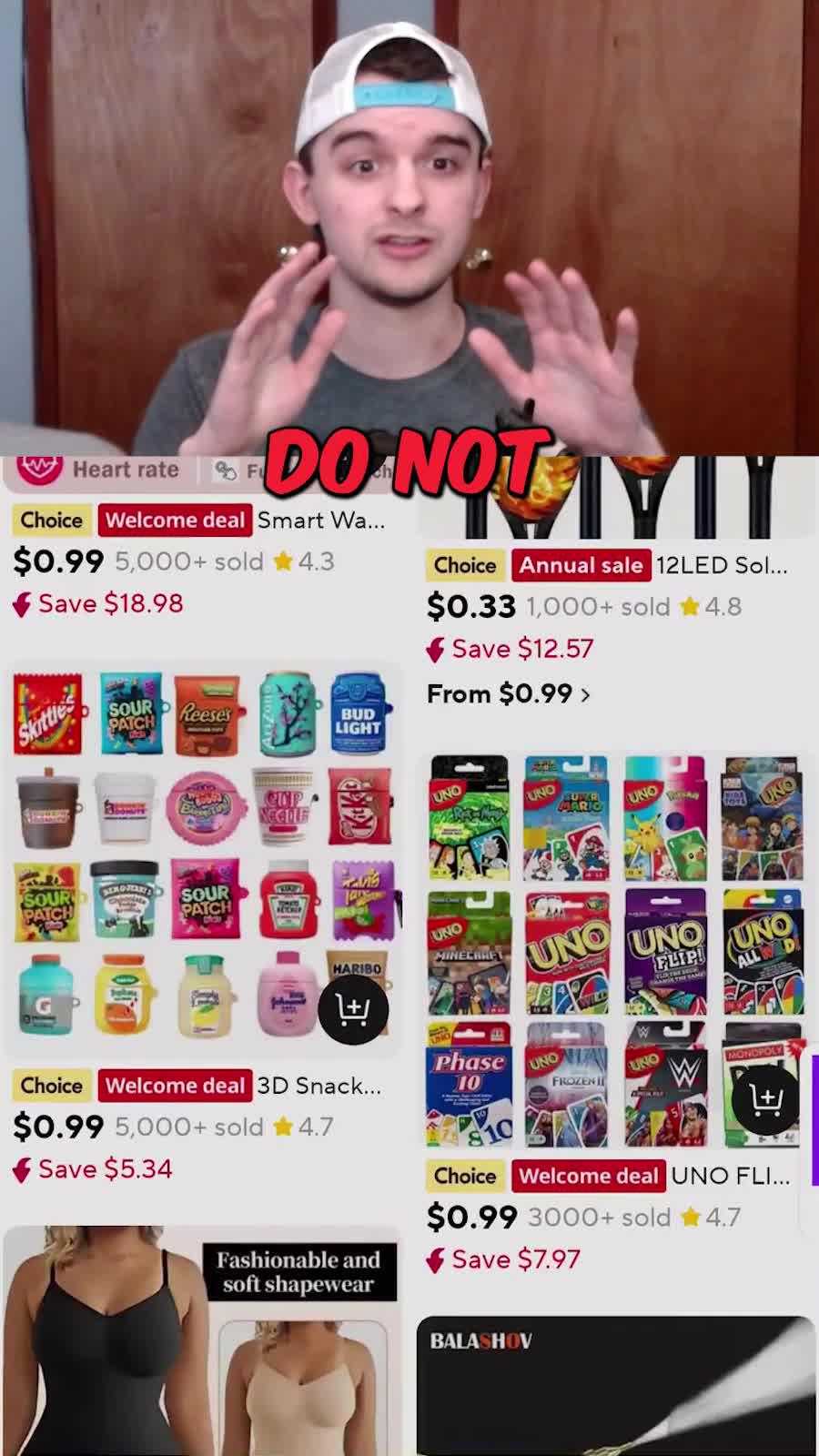 3 items for $0.99 on 1st order