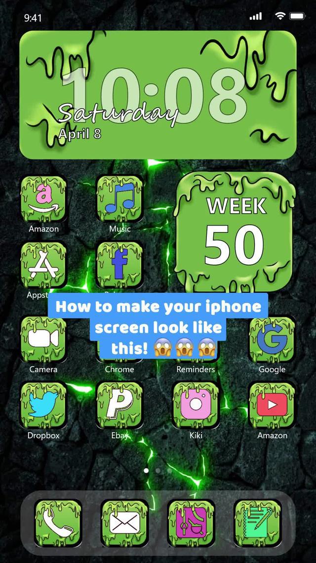 Set exclusive icons & widgets to your iPhone!