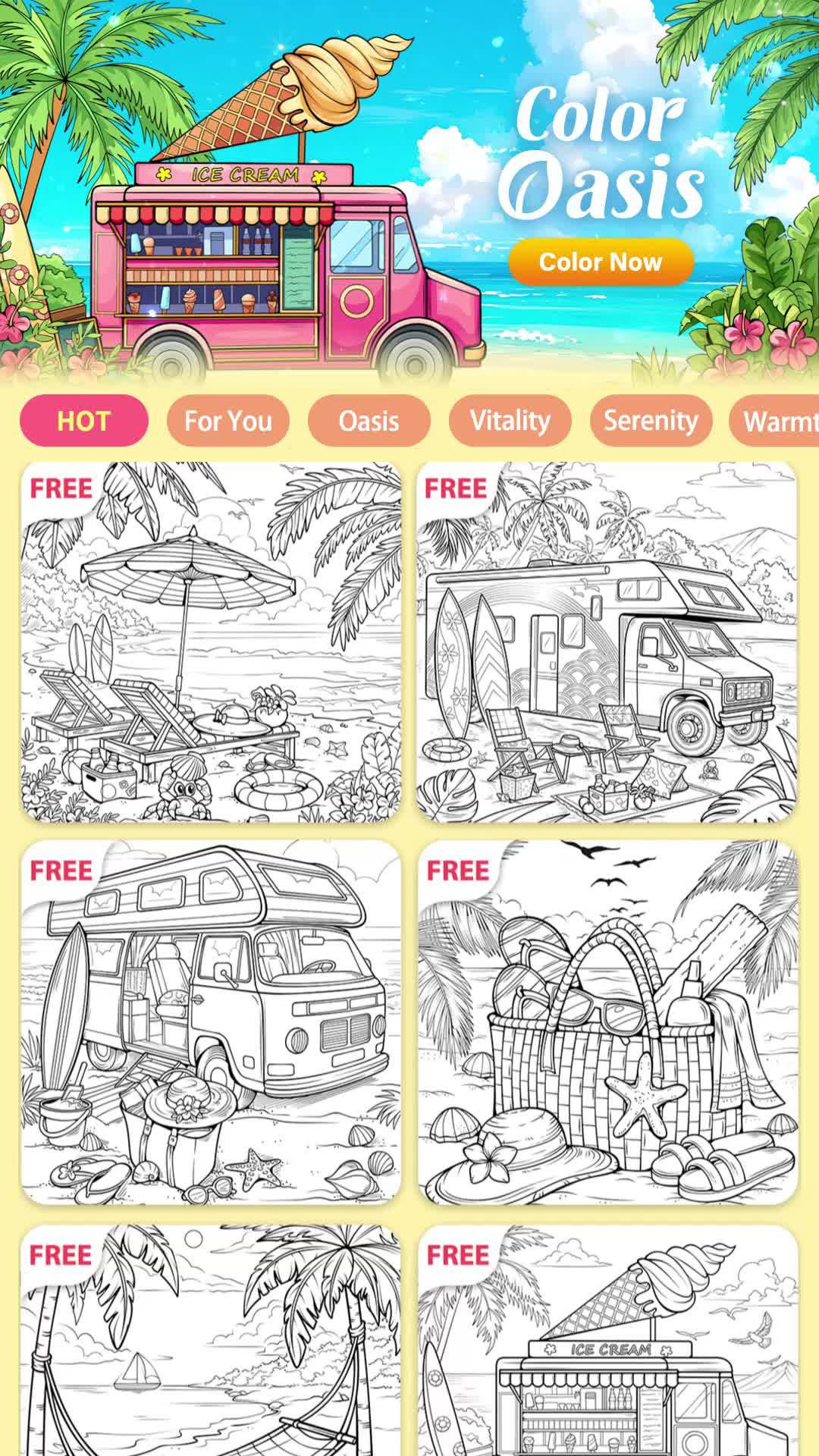 Interesting free coloring game, tap to play now!