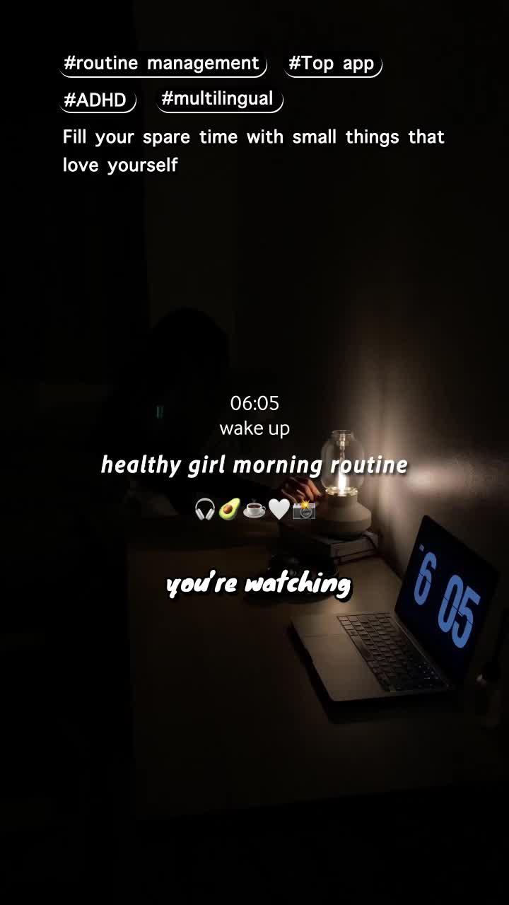 Create routines tailored to your lifestyle, you can make your pleasant every day！