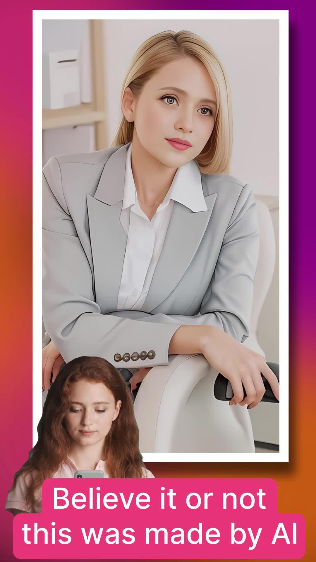 Download this app，and generate your AI portrait.