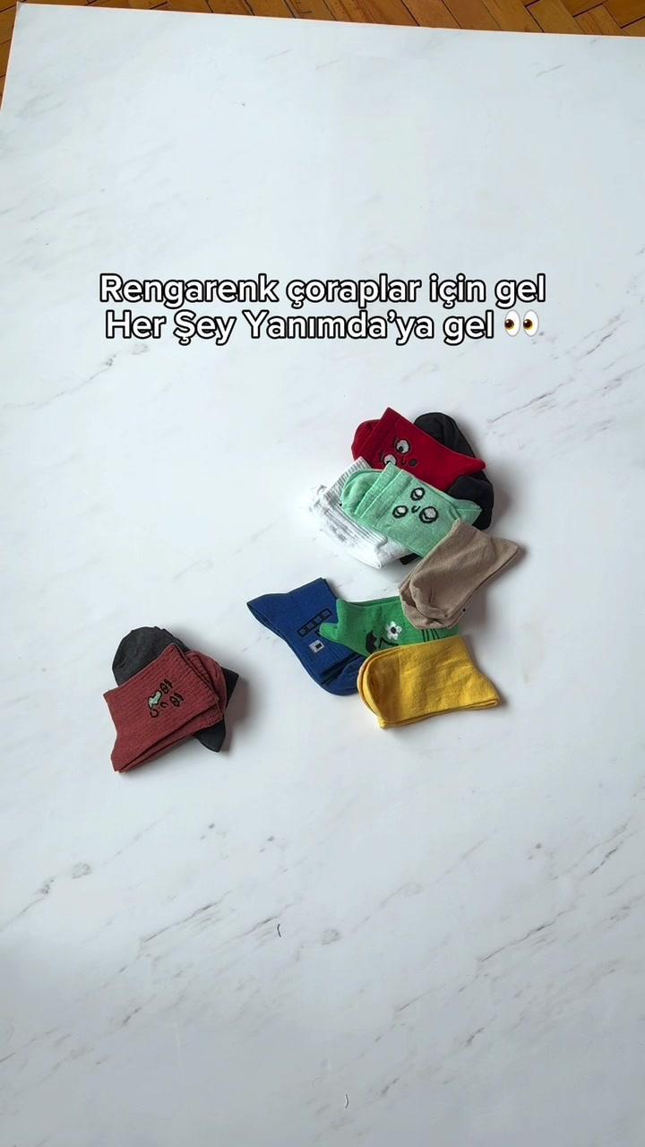 Ben çorap insanıyım diyenleri Her Şey Yanımda’ya bekliyoruz. 😉