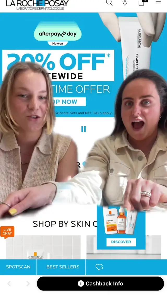 Ladies, we're slayin' and savin'! Cashback* on all your La Roche-Posay faves, let's go! 💃💰 #shopback #skincare #larocheposay #skincareroutine 