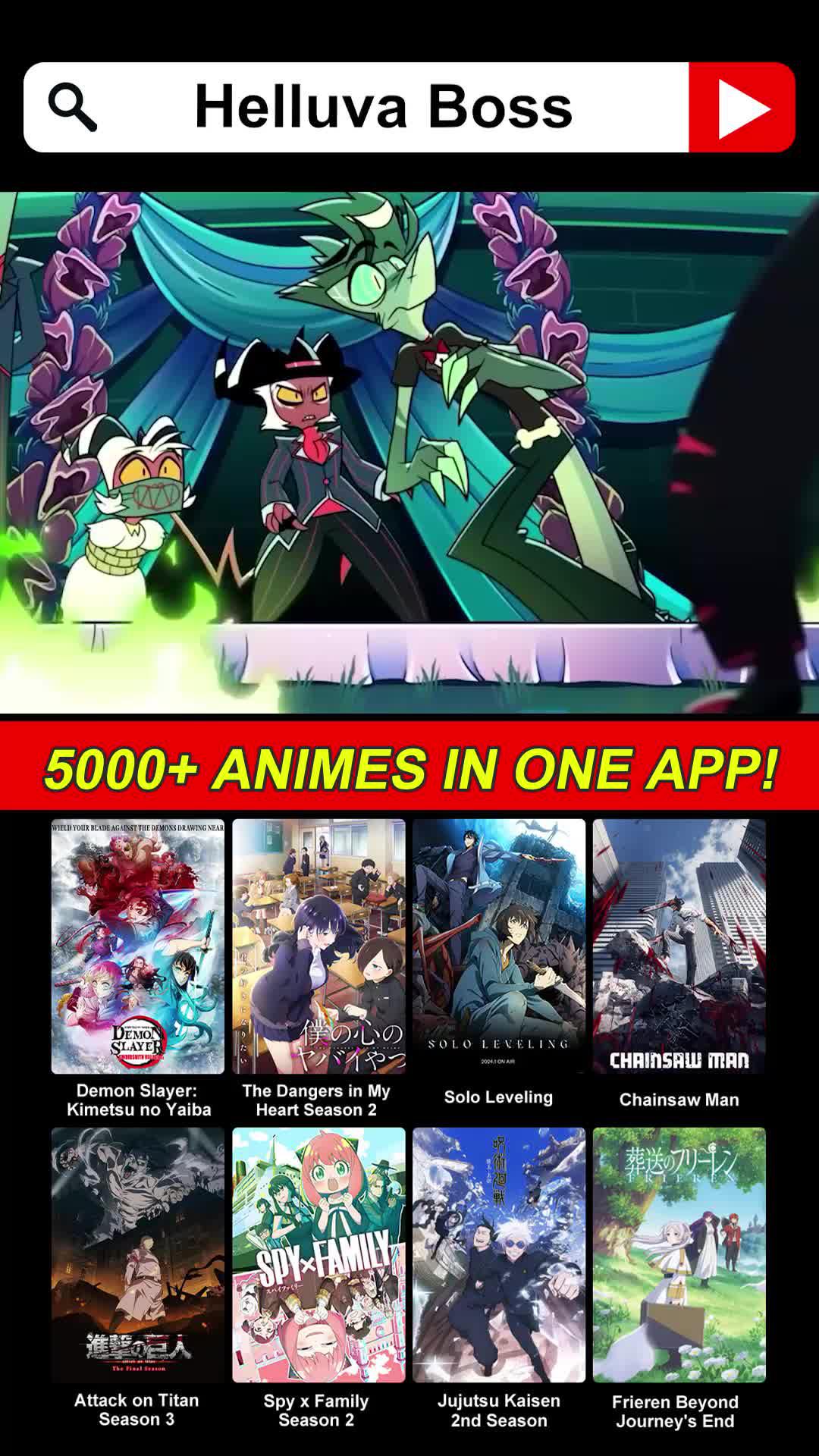 Download to watch the Hot-blooded anime