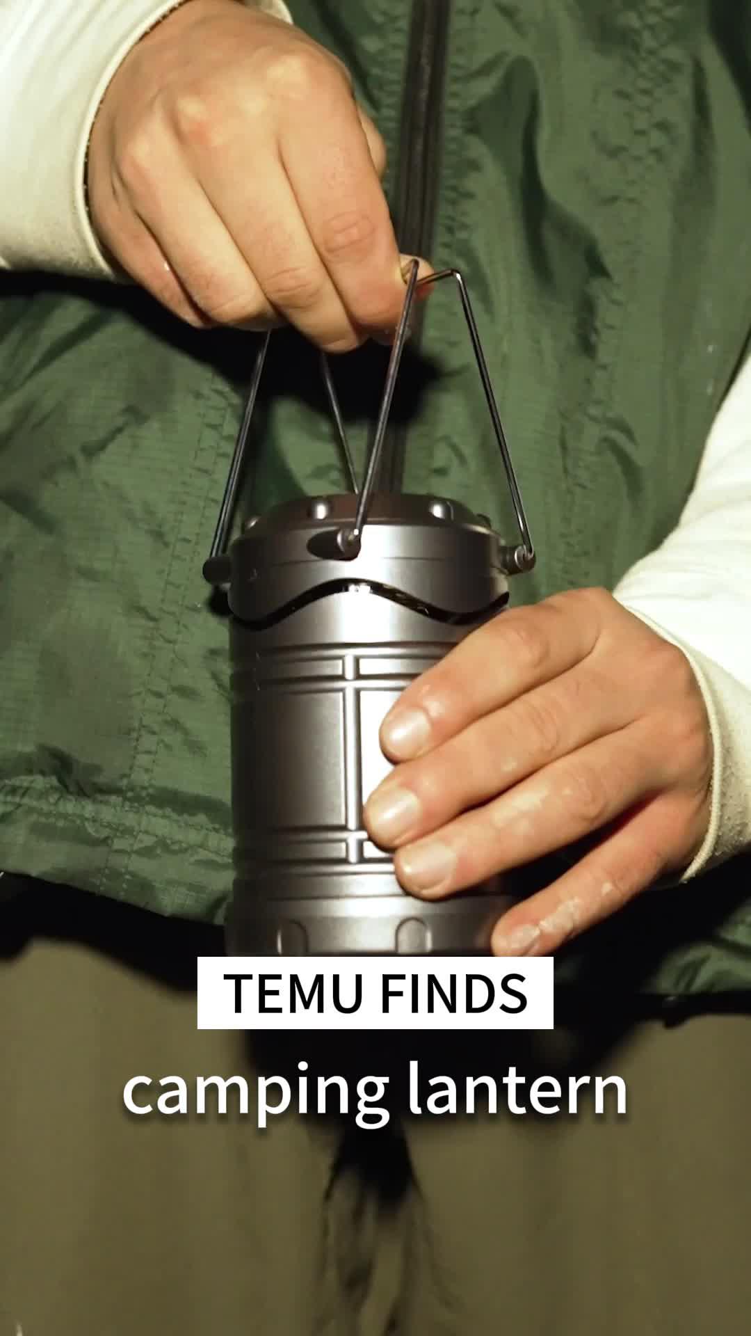 Light up your campsite with this LED lantern, your nights under the stars just got brighter! ✨🏕️ #CampfireCompanion #LEDLantern #BrightNights #OutdoorAdventure #CampsiteEssential