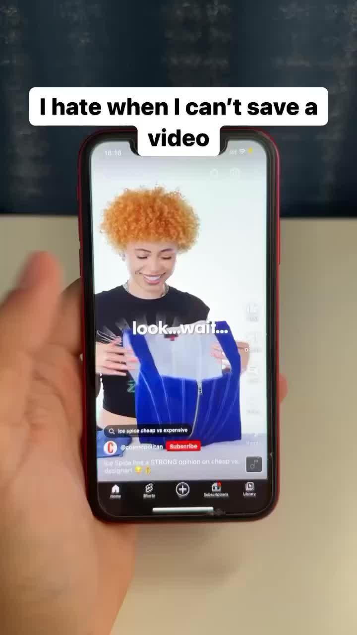 Save any vid forever