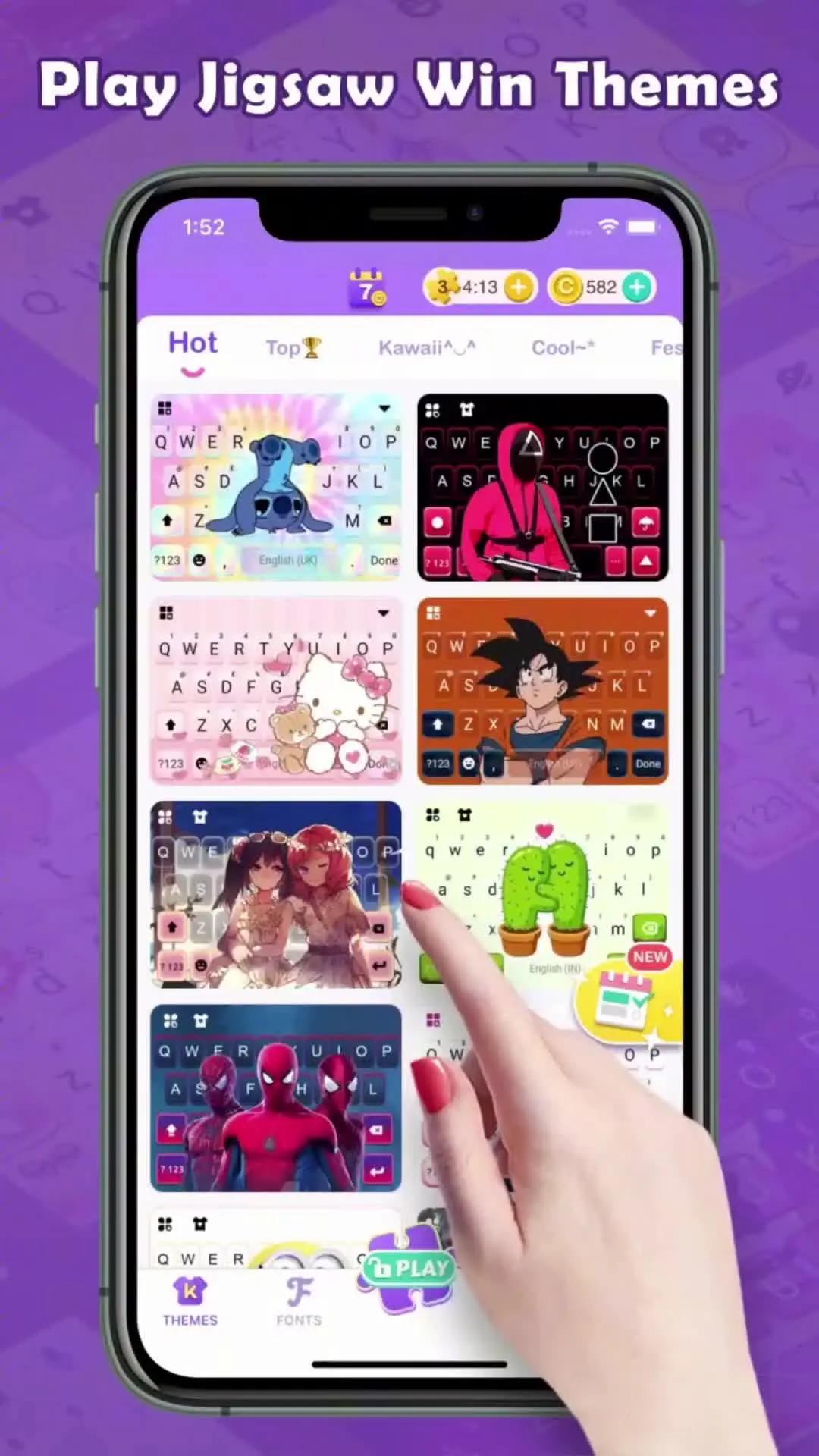 Customize your jigsaw puzzle for Free in APP