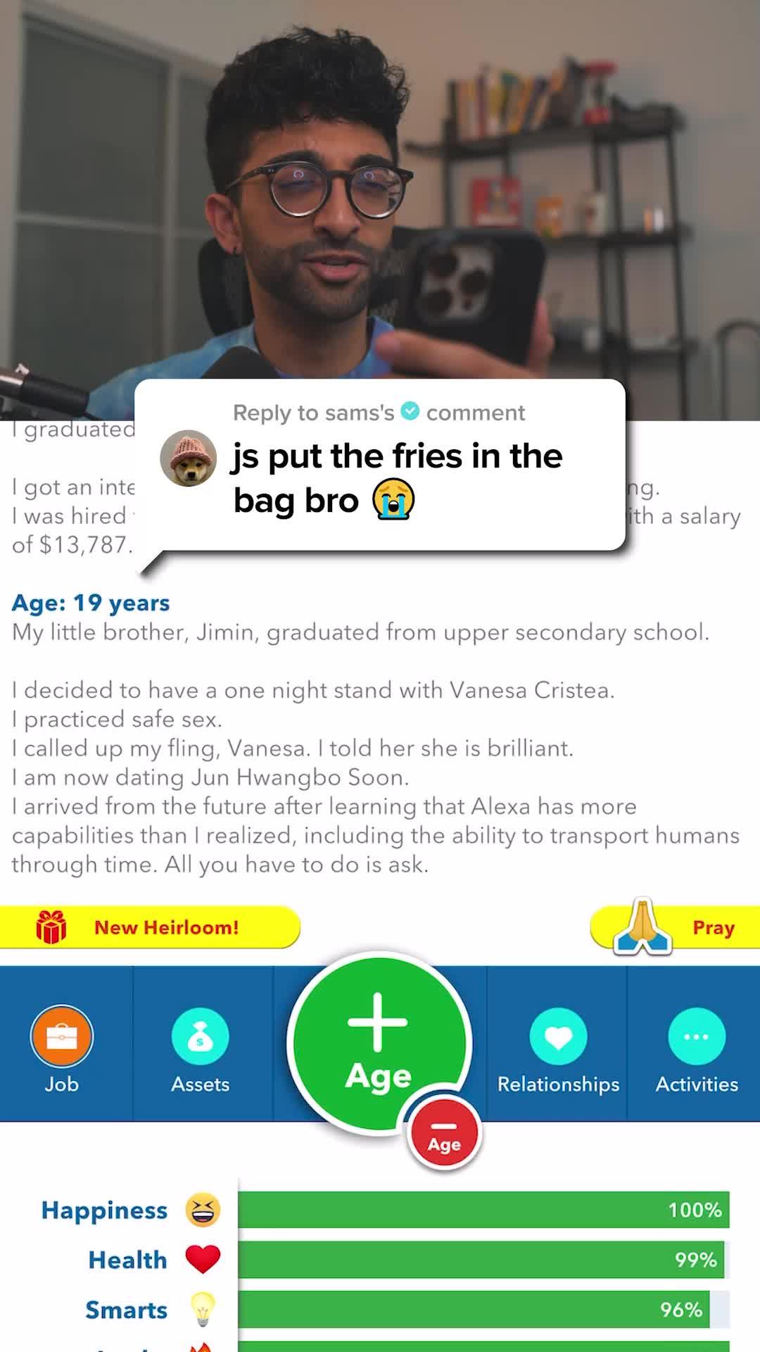 Live your best live with Bitlife!