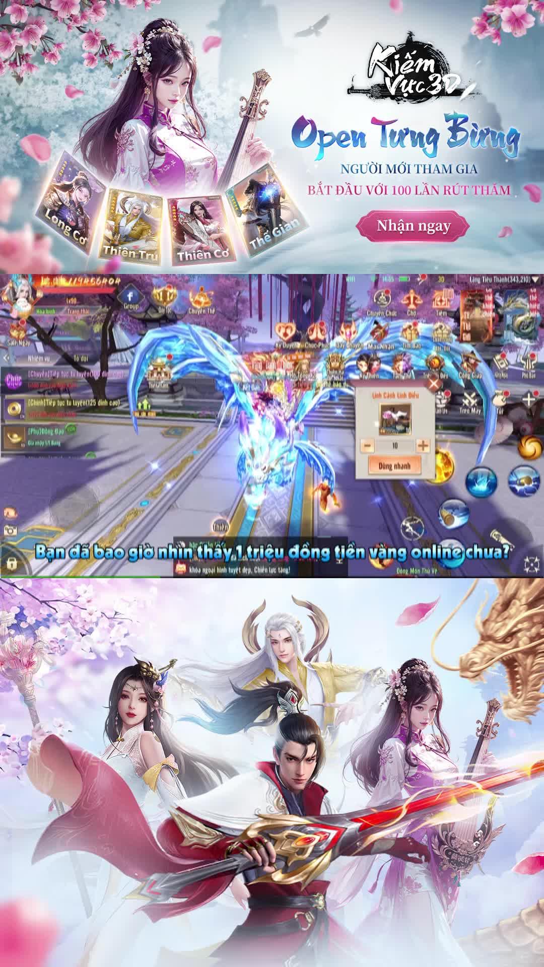 Trò chơi di động MMO 2024 mới chính thức ra mắt hôm nay, Code giới hạn: KV777 KV888