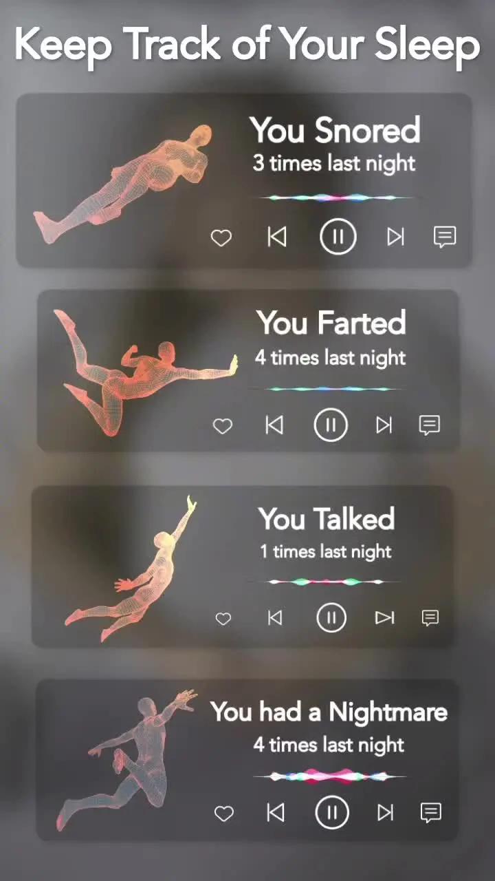 Get a good night’s sleep and learn your patterns with Sleep Tracker.