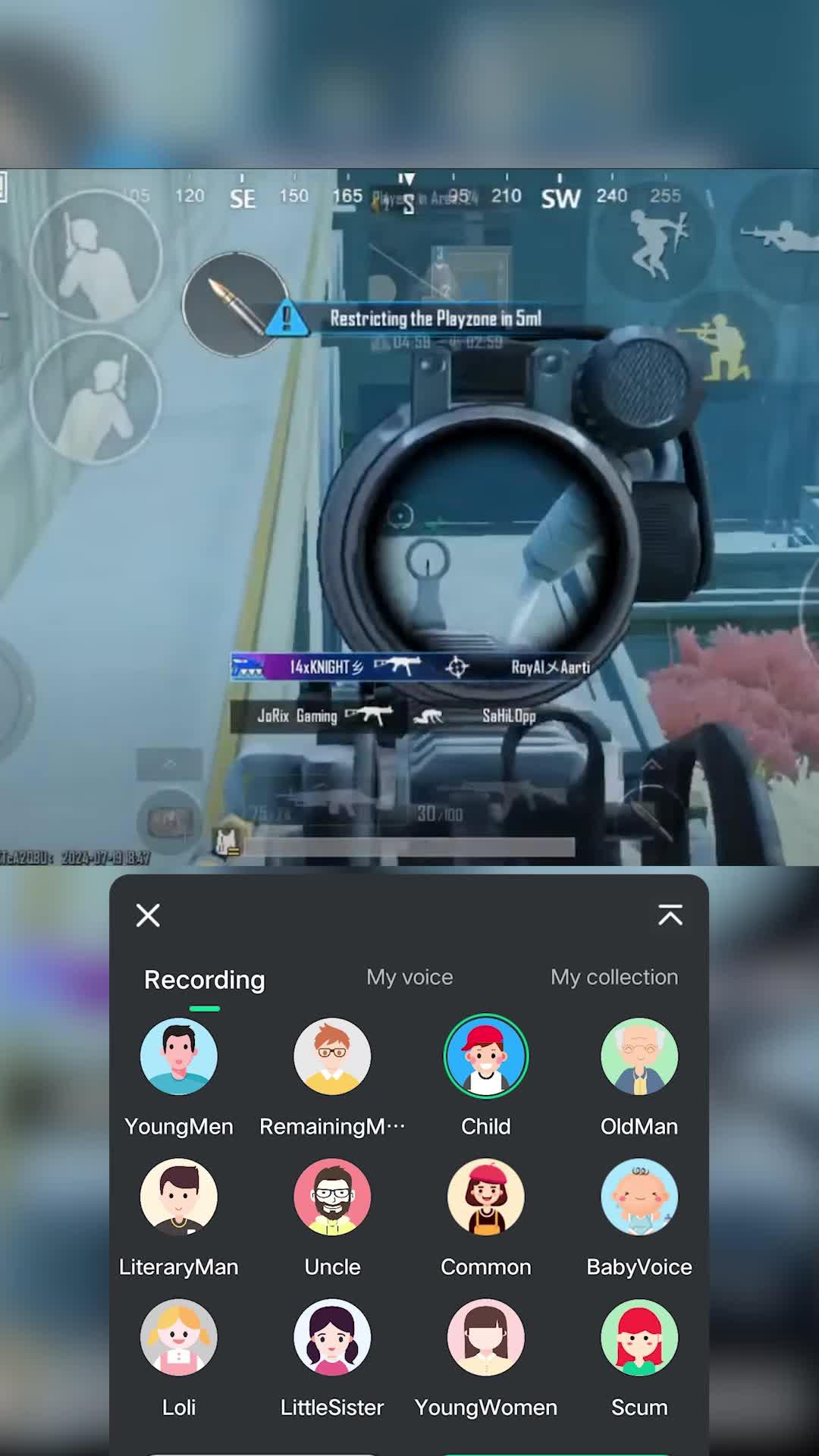 Haven't tried the voice changer while playing? Download to experience the fun of voice change