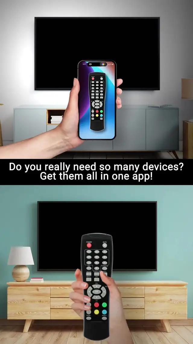 Universal TV Remote Control!